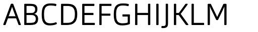 Orgon Light font specimen
