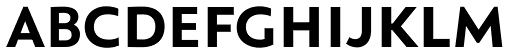 Orqquidea Sans Bold DEMO font specimen