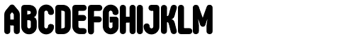 Oval Single font specimen