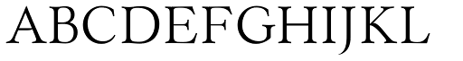 Paciencia font specimen