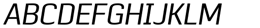 Pancetta Pro Italic font specimen