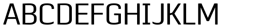 Pancetta Pro Regular font specimen