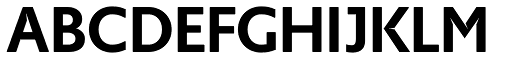 Picadilly Bold font specimen
