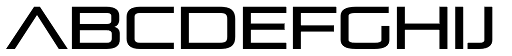 Pirulen Regular font specimen
