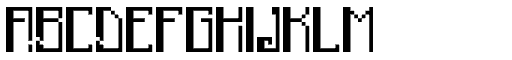 Pixelanky CE Bold font specimen