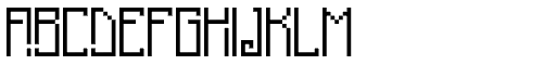 Pixelanky CE font specimen