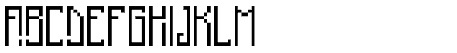 Pixelankycn CE font specimen