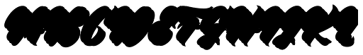 Platanos Shadow font specimen