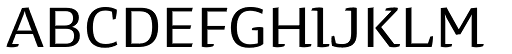 Preto Semi OT Std Regular font specimen