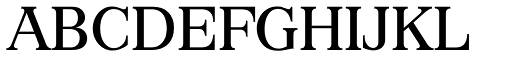 Priamos Serial font specimen