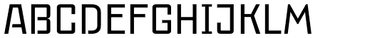 Pricelist font specimen