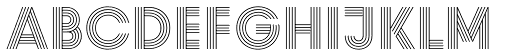 Prism font specimen