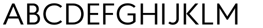 Proba Pro Regular font specimen