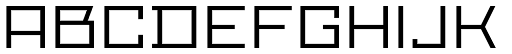Proto Sans 04 font specimen