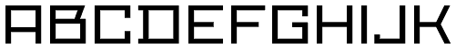 Proto Sans 14 font specimen