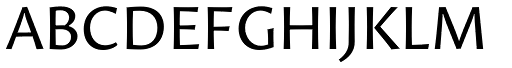 Proza font specimen