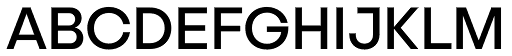 Publica Sans Regular font specimen