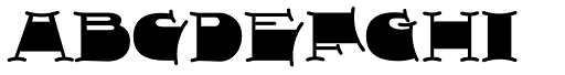 Puffball font specimen