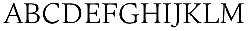 Quant Text Light font specimen