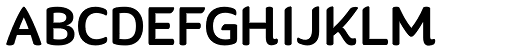 Quenda Medium font specimen