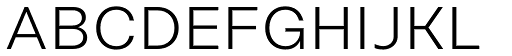 Rational Display DEMO Light font specimen