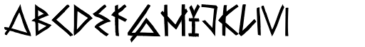 Raw Delta Hand Street DEMO font specimen