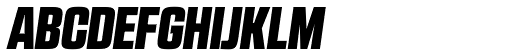 RBNo2.1 a Black Italic DEMO font specimen
