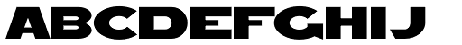 Red Five font specimen