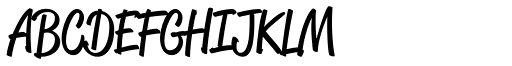 Reklame Script DEMO font specimen