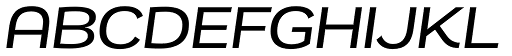 Remora Sans W4 Medium Italic font specimen