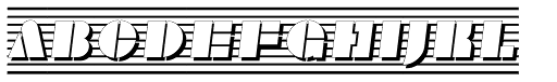 Reo FG font specimen