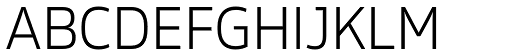 Rleud Demo Light font specimen