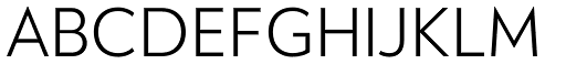 RNS Miles font specimen