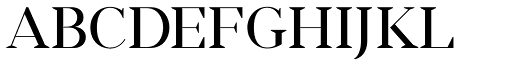 Romina book free version font specimen