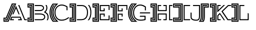 Salutatorian font specimen