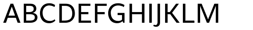 Samo Sans font specimen