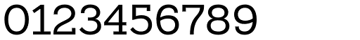 Sanchez Slab character specimen 5