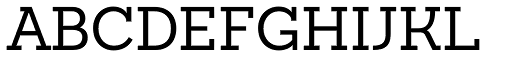 Sanchez Slab font specimen