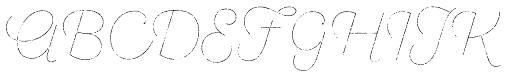 Sant Elia Rough Line Three font specimen