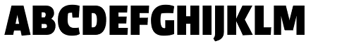 Sarre Testversion Black font specimen