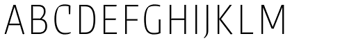 Sarre Testversion Thin font specimen