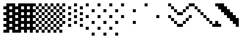 SB Pixelpaint font specimen