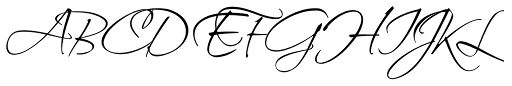 Scriptina Pro font specimen