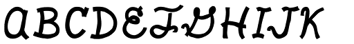 Shrag Script font specimen
