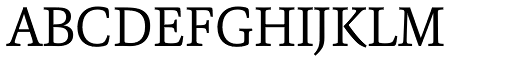 Sina Nova Regular font specimen