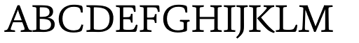 Sina Regular font specimen