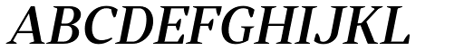 Skema Pro Display Medium Italic font specimen