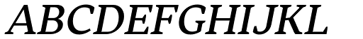 Skema Pro Livro Medium Italic font specimen