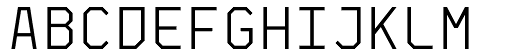 Skyhook Mono font specimen