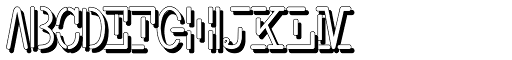 Smith-Typewriter Shadow Free font specimen
